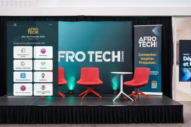 Afrotech Canada 2026 event day QR content