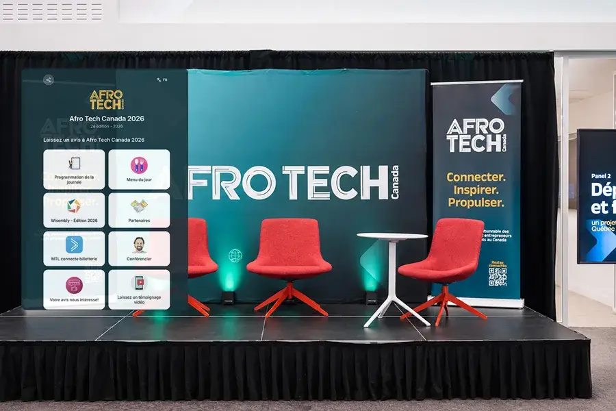 Afrotech Canada 2026 event day QR content